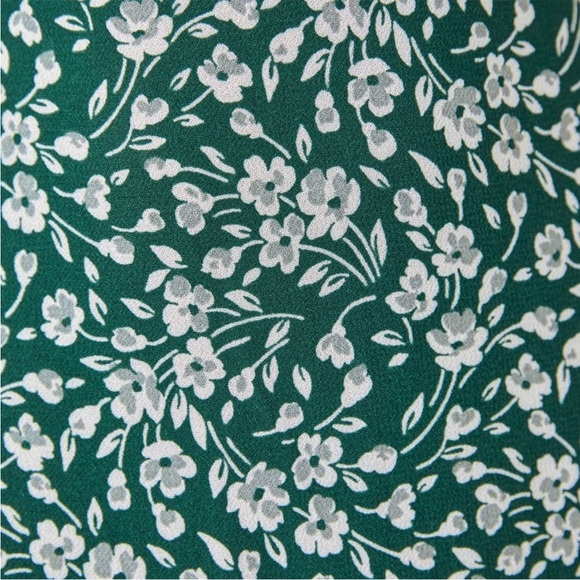 Reformation 2 Esther Green Floral Mini Dress - Picture 14 of 14